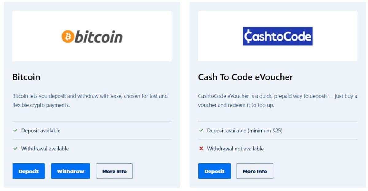 Ripper Casino Payments – Crypto, AUD & Fast Payouts AU image 3